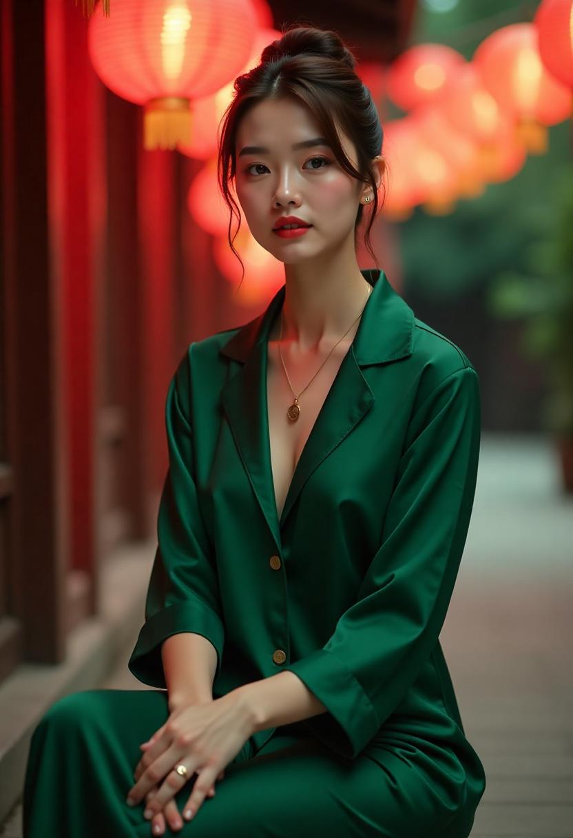 雪女手中的银戒特写