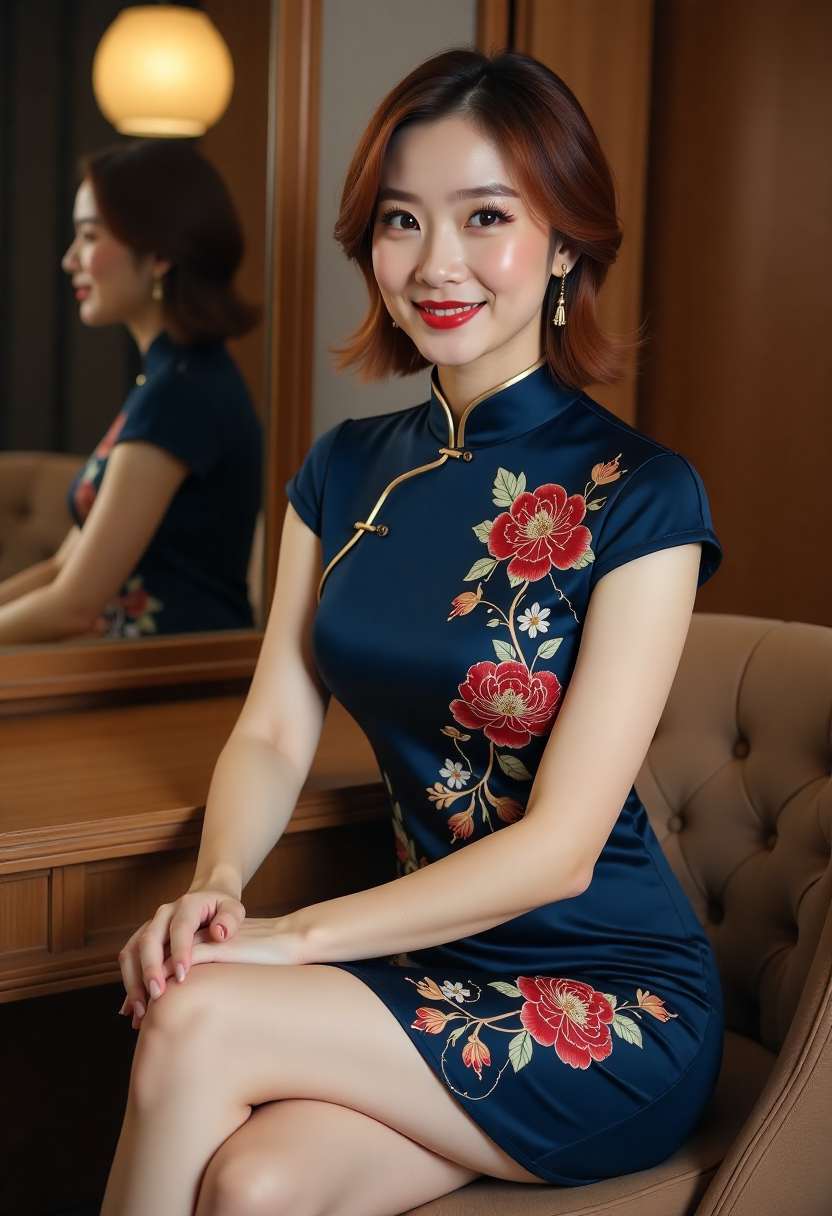 奇幻动画里的冬日小镇